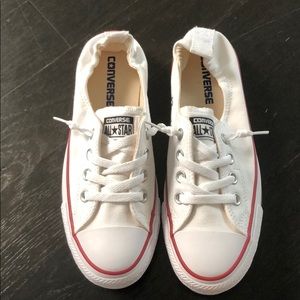 New with box - white converse all stars